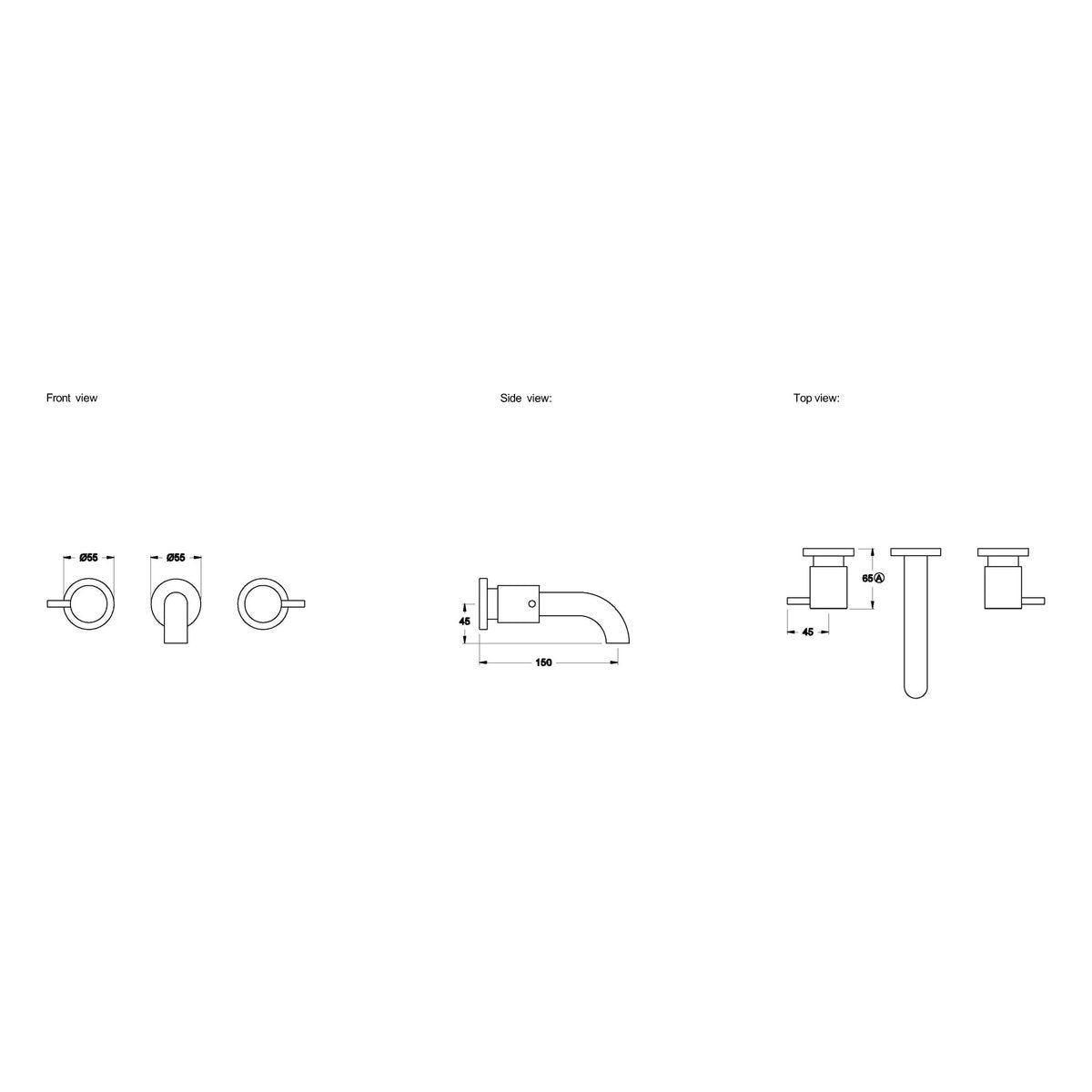 Brodware City Stik 150mm Wall Set I