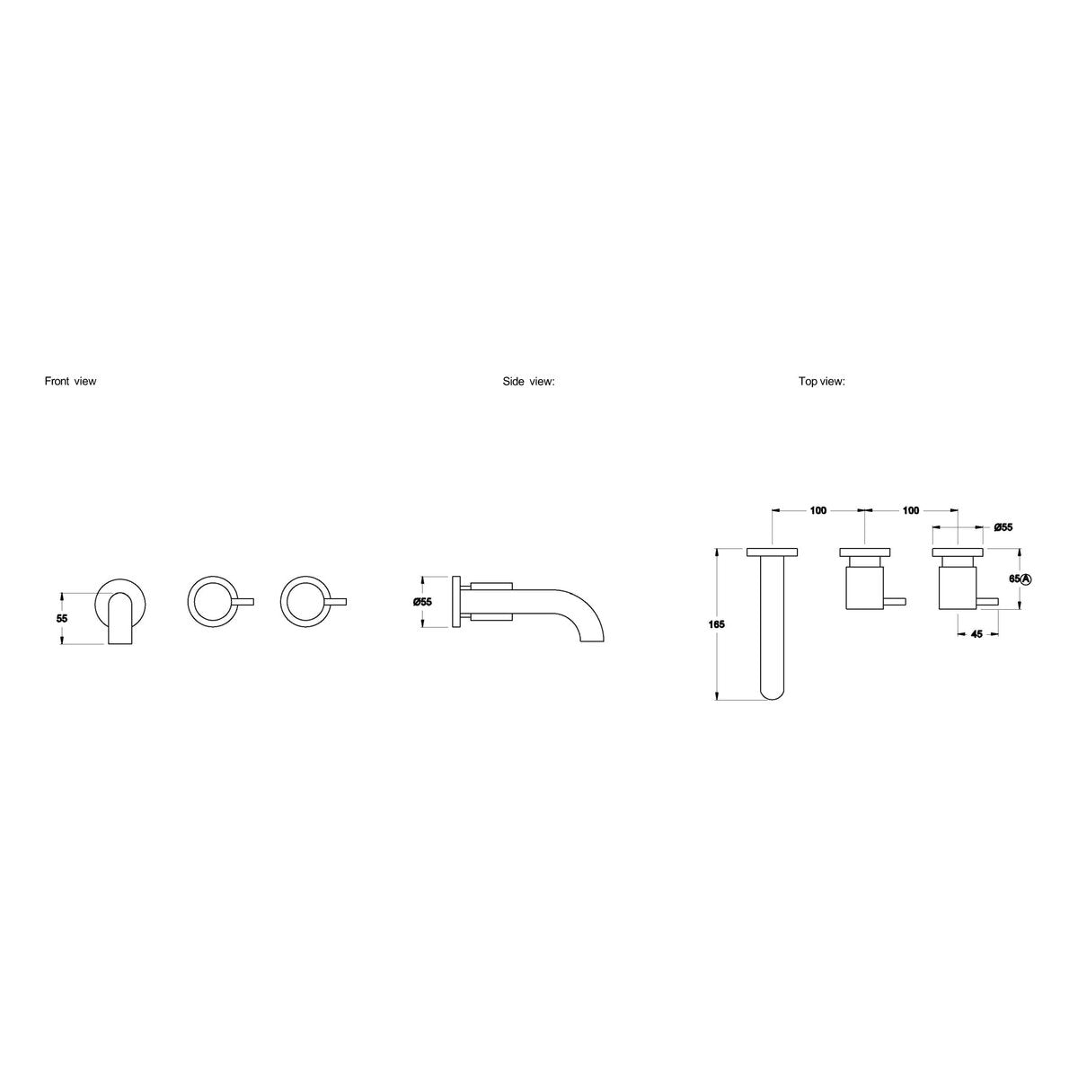 Brodware City Stik 150mm Wall Set IV