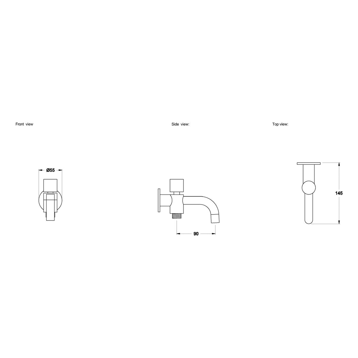 Brodware City Stik Diverter Spout