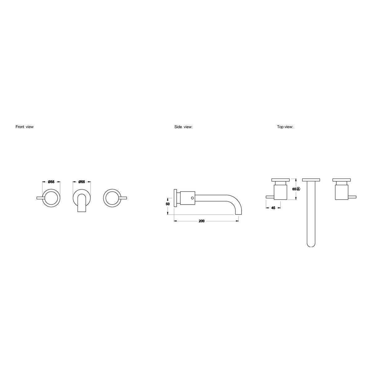 Brodware City Stik 200mm Wall Set I