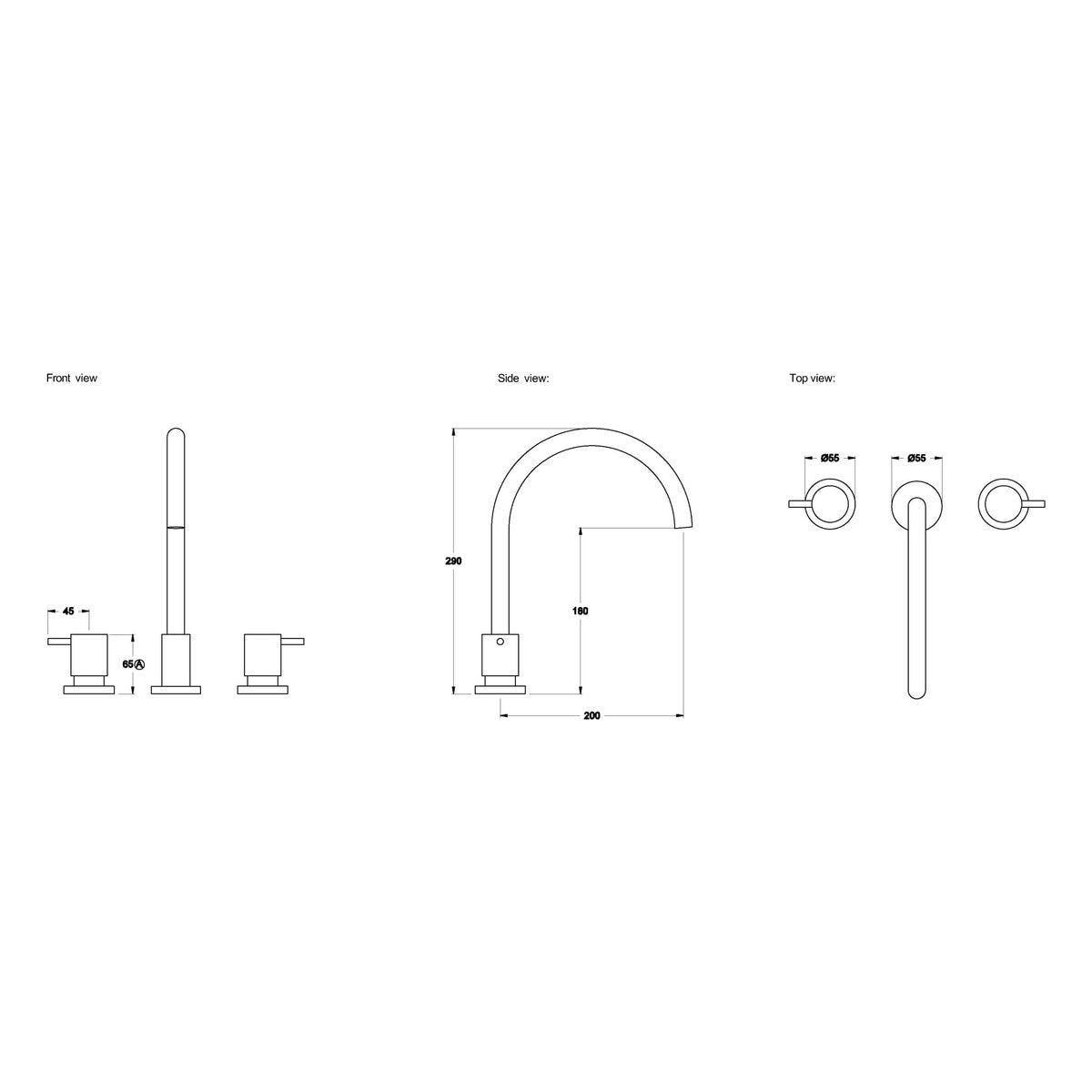 Brodware City Stik Bath Set I