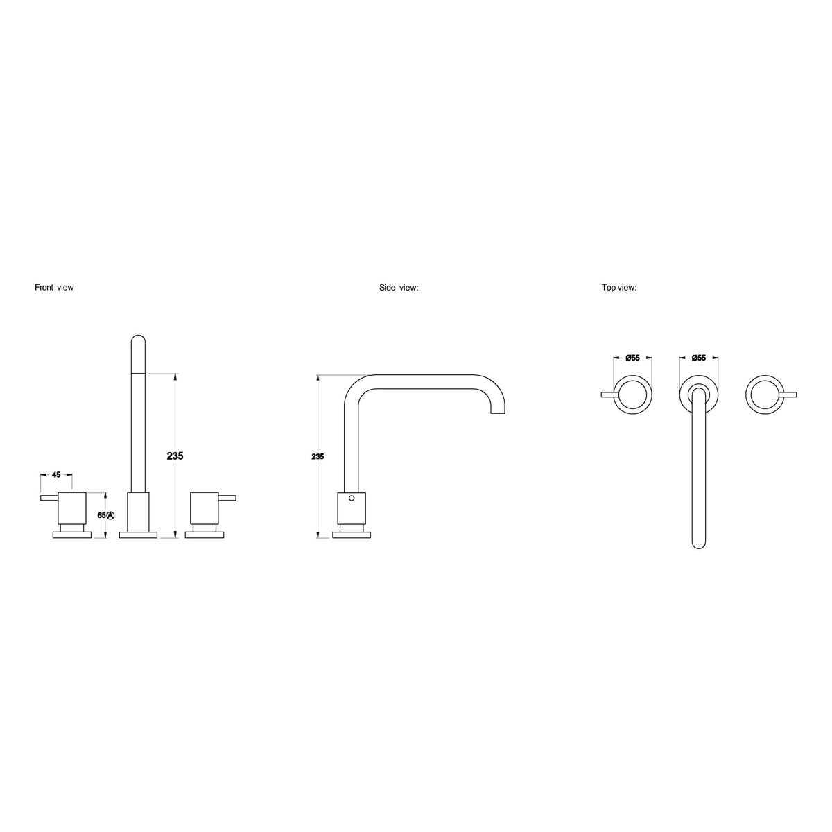 Brodware City Stik Bath Set II