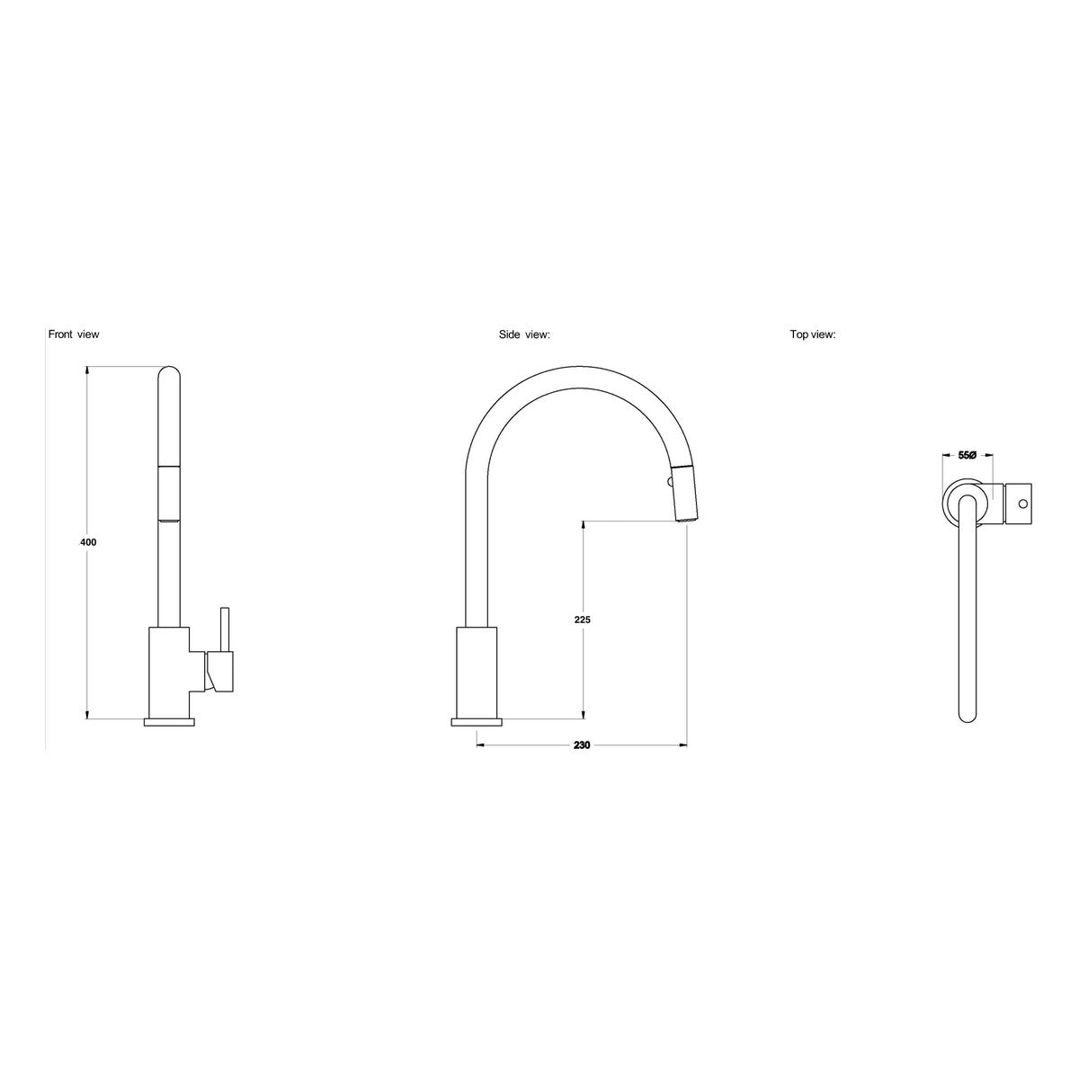 Brodware City Stik Pullout Kitchen Mixer I