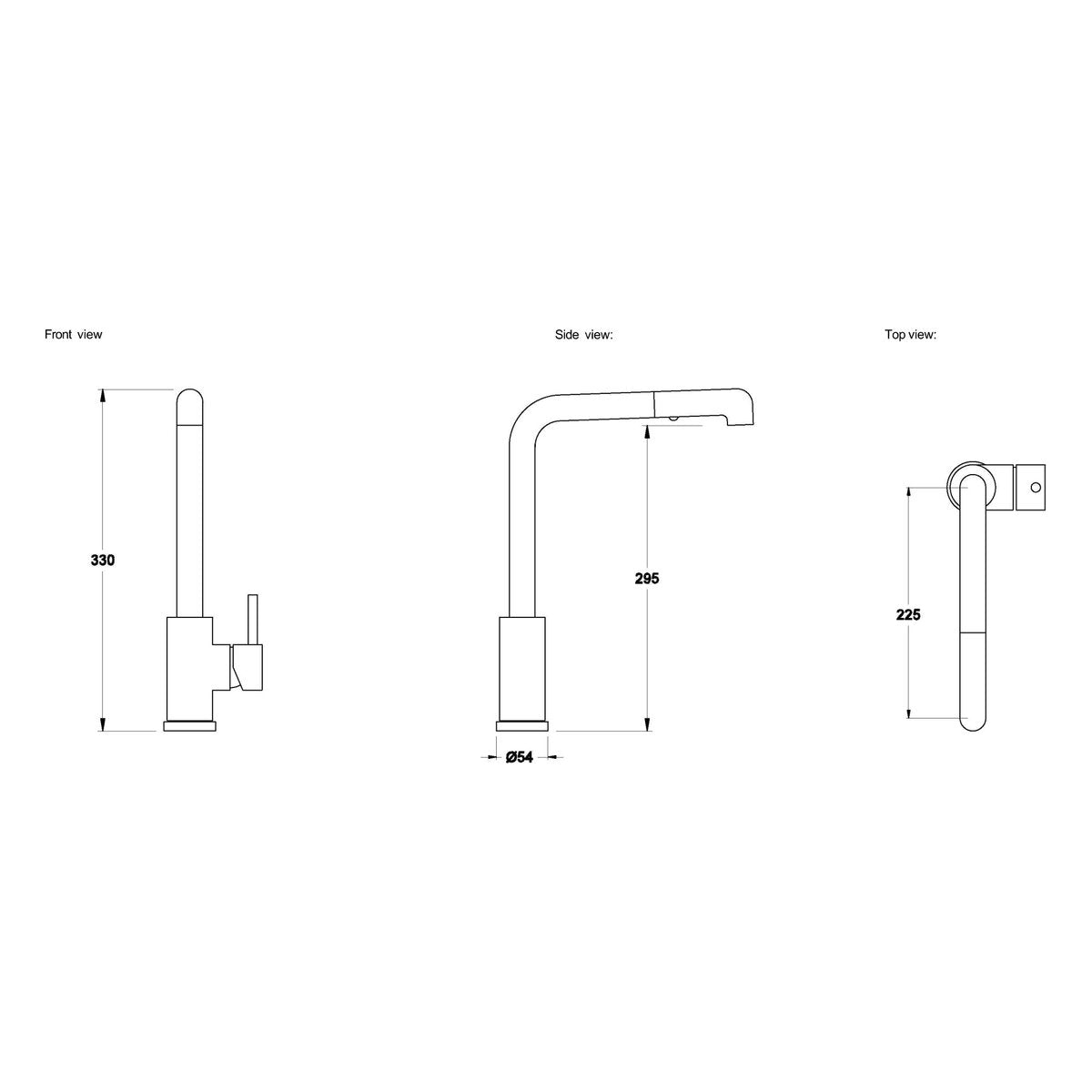 Brodware City Stik Pullout Kitchen Mixer II