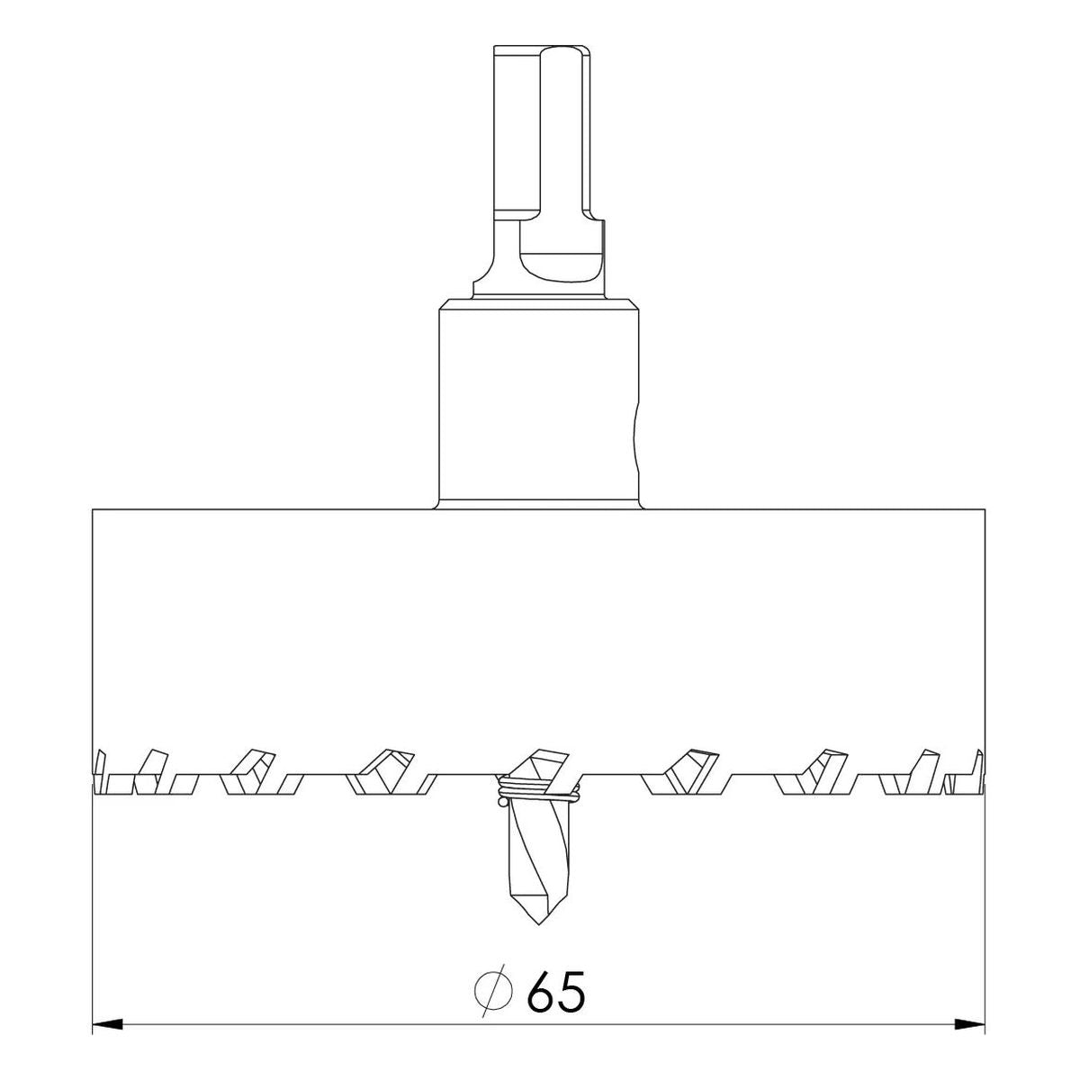 Phoenix Tungsten Cutter 65mm