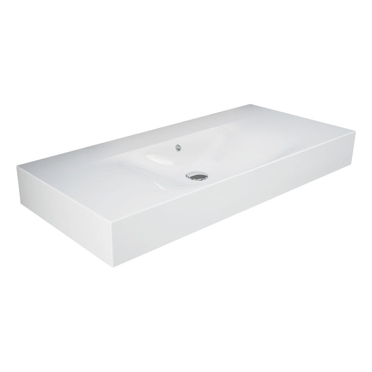 Fienza RAK Des 101 Wall Basin, No Tap Hole
