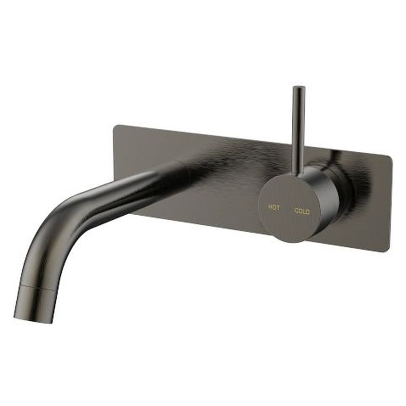 Cioso Wall Basin Mixer Pin Up - Gun Metal