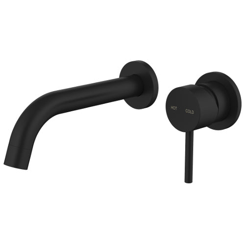 Cioso Wall Basin Mixer Pin Down Trim Kit, Matte Black
