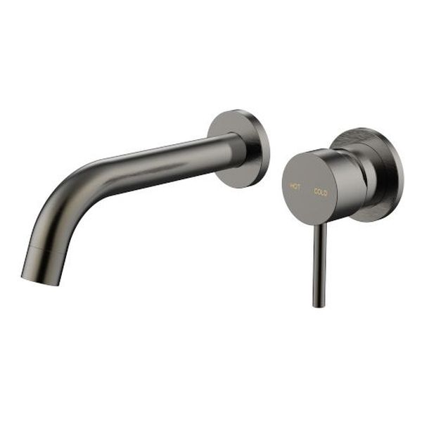 Cioso Wall Basin Mixer Pin Down Trim Kit, Gun Metal