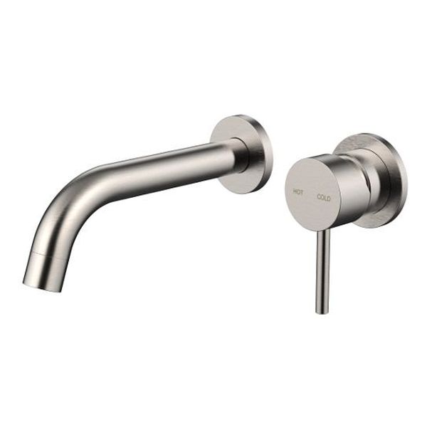 Cioso Wall Basin Mixer Pin Down Trim Kit, Brushed Nickel