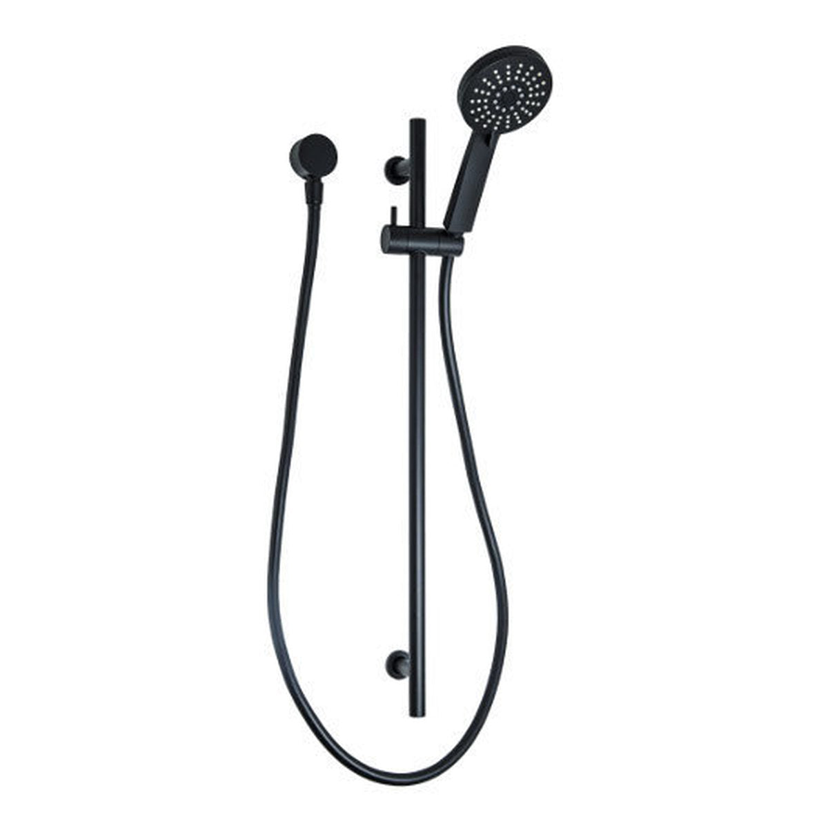 Finesa Rail Shower Matte Black
