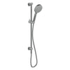 Finesa Rail Shower With Round Rail - Top Inlet Gun Metal