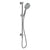 Finesa Rail Shower With Round Rail - Top Inlet Gun Metal