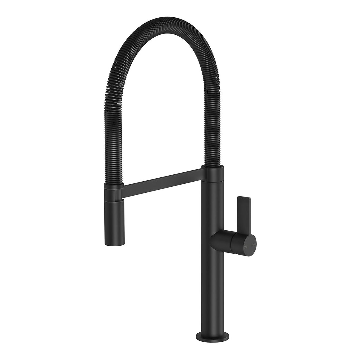 Prize Flexible Coil Sink Mixer - Matte Black