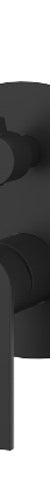Kiato Diverter Mixer Matte Black