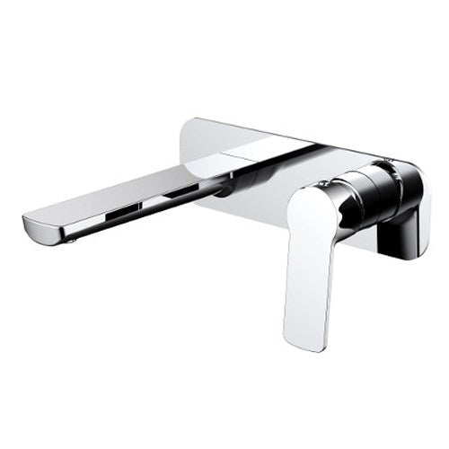 Akemi Wall Basin Mixer Chrome