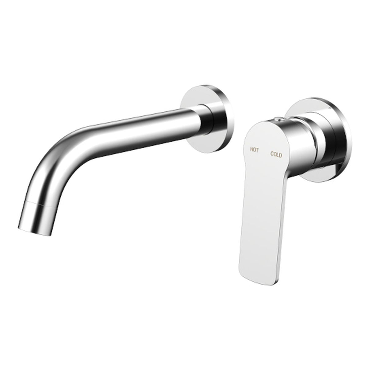 Millennium Cioso Wall Basin Mixer with Akemi Handle, Chrome