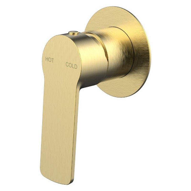 Millennium Akemi Shower Mixer - Modern Brass