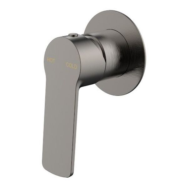 Akemi Shower Mixer Trim Kit, Gun Metal