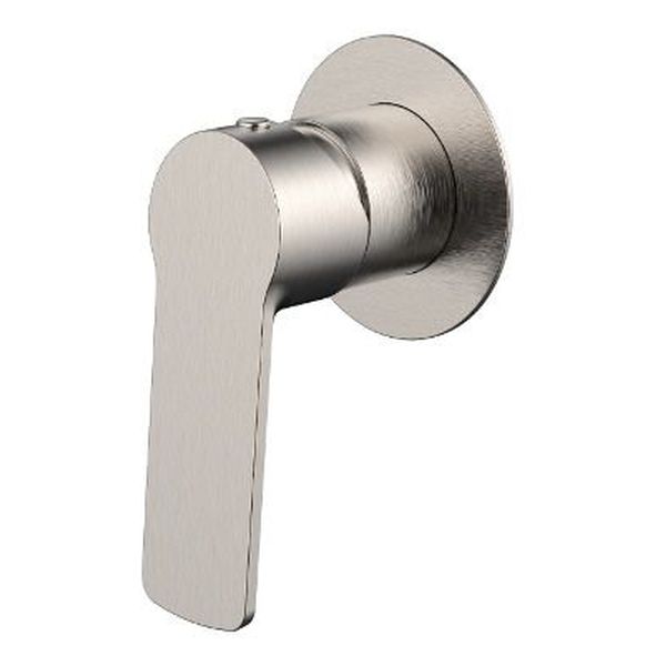 Akemi Shower Mixer Trim Kit, Brushed Nickel