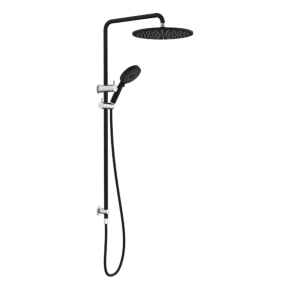 Millennium Akemi 300 Combination Shower, Black/Chrome