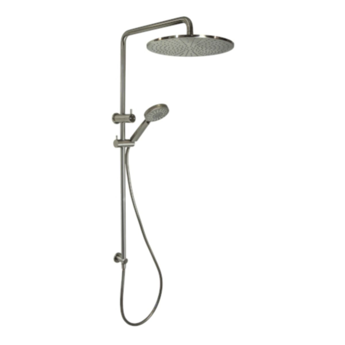 Millennium Akemi 300 Combination Shower, Brushed Nickel