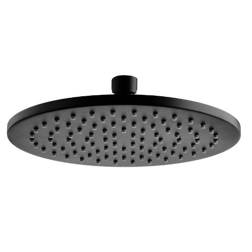 Millennium Akemi 250mm Round Overhead Shower, Matte Black