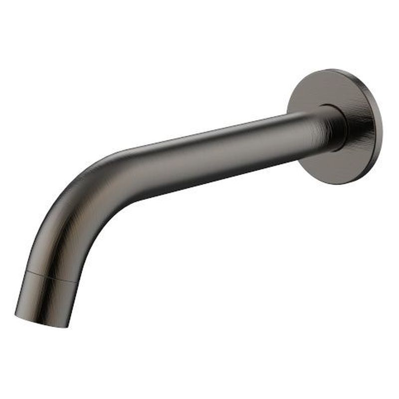 Cioso Wall Basin/Bath Spout 200 - Gun Metal