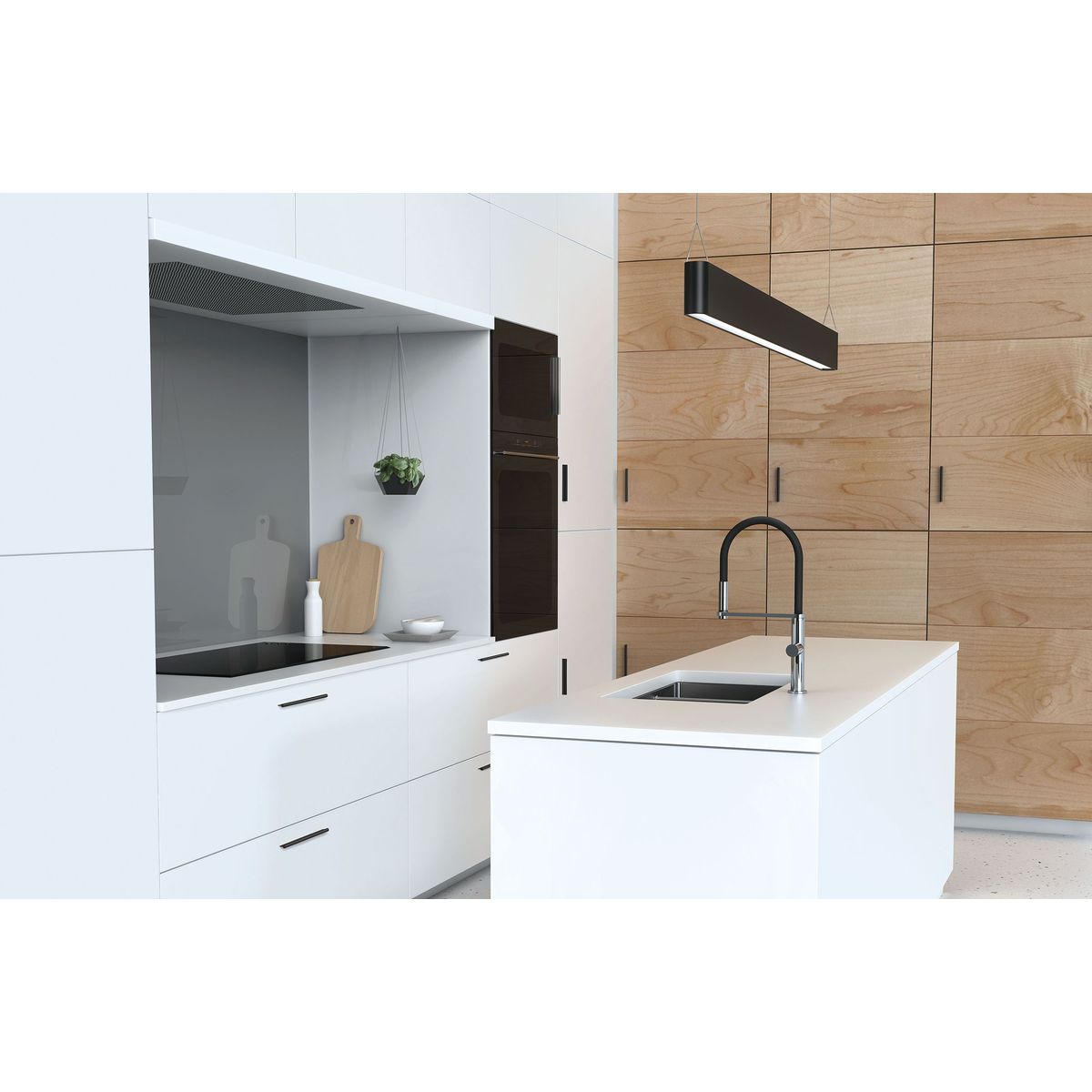 Blix Flexible Hose Sink Mixer, Lead Free - Chrome