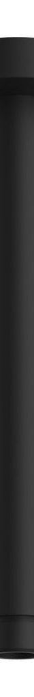 Akemi Ceiling Dropper 200mm Matte Black
