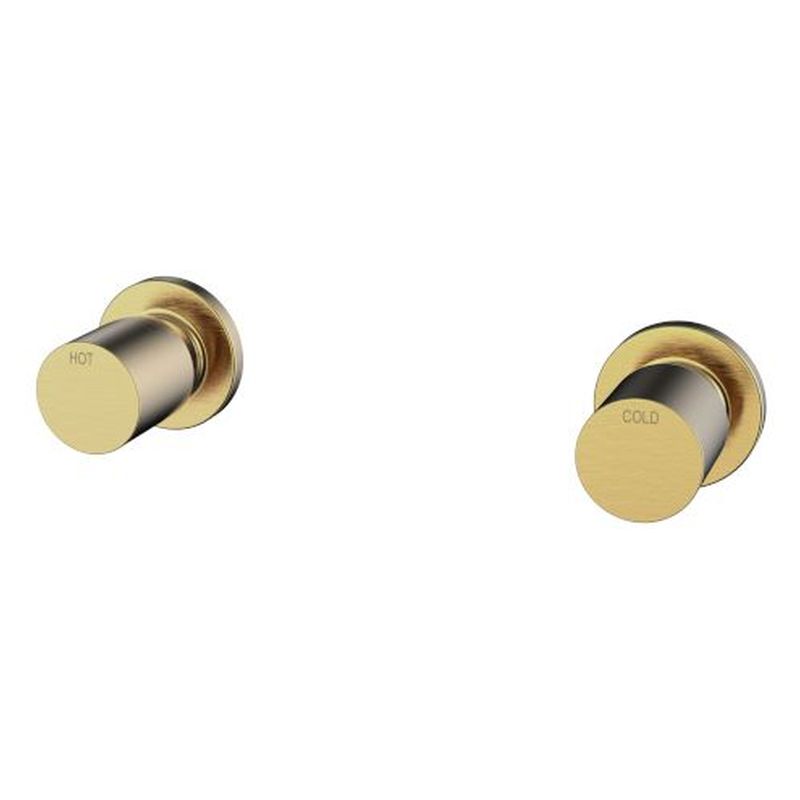 Finesa Wall Top Assemblies - Modern Brass