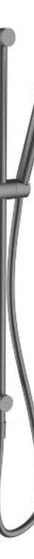 Cioso Rail Shower With Round Rail - Top Inlet Gun Metal