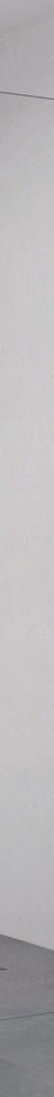 Fienza Rectangular Fixed Frameless Glass Shower Panel, Brushed Nickel, 1100mm