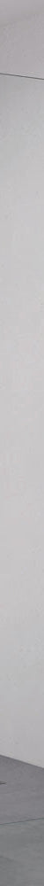 Fienza Rectangular Fixed Frameless Glass Shower Panel with Channel, Chrome, 1200mm
