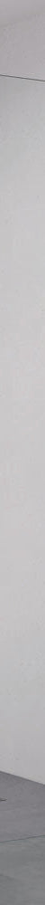 Fienza Rectangular Fixed Frameless Glass Shower Panel with Channel, Brushed Nickel, 900mm