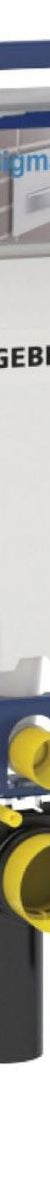 GEBERIT SIGMA 8 In-Wall Cistern for Floor Mounted / Wall-Faced Pan - 111-698-00-1