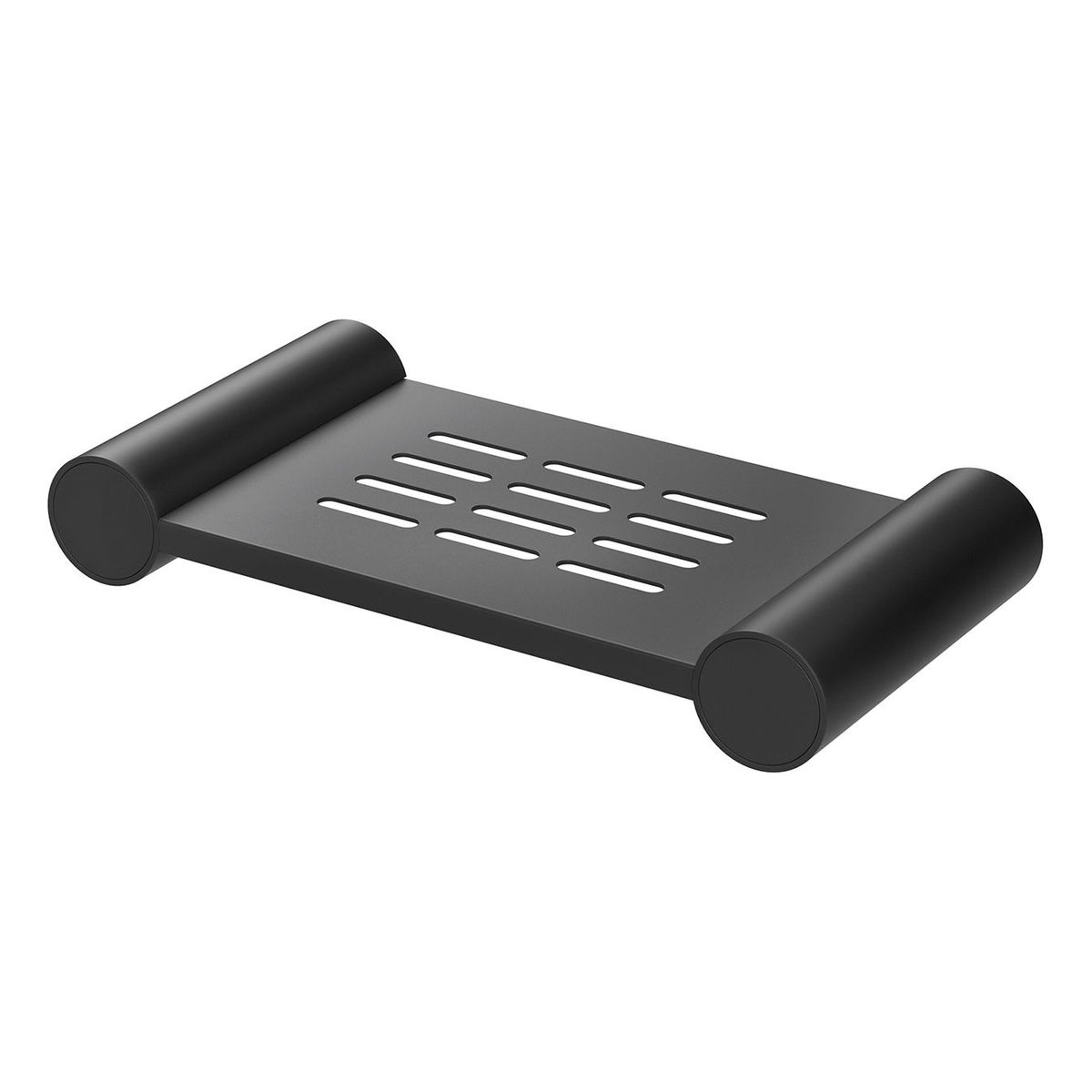 Vivid Slimline Soap Dish - Matte Black