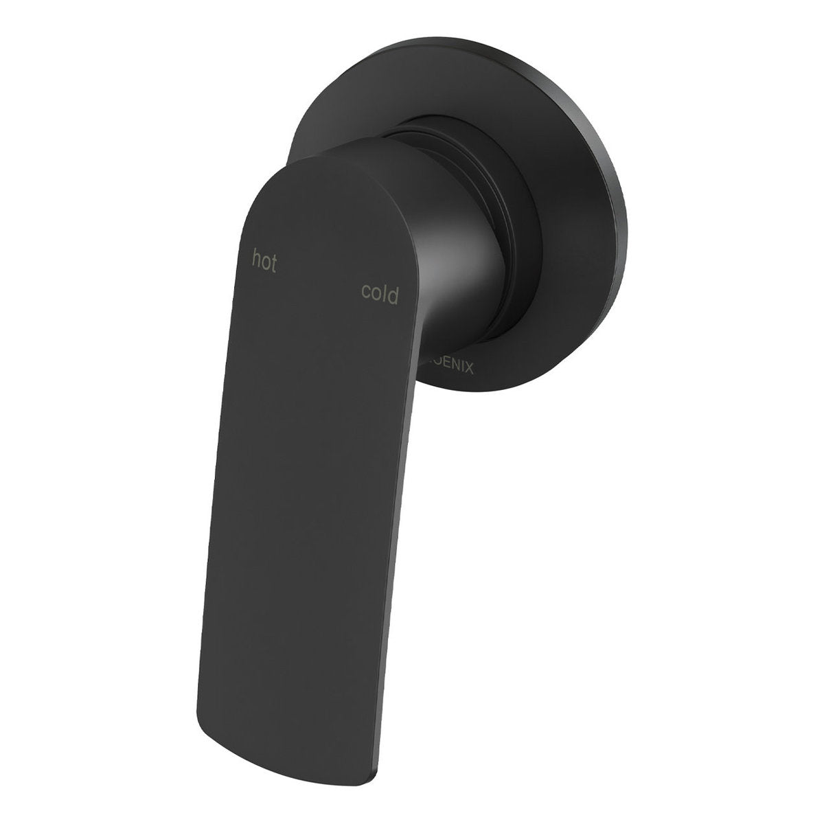 Phoenix Mekko SwitchMix Wall Mixer Round Plate (Complete Kit) - Lead Free, Matte Black