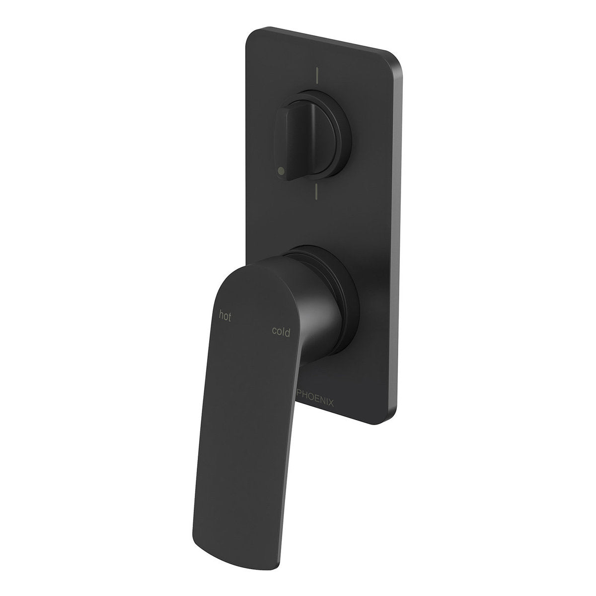 Phoenix Mekko SwitchMix Shower/Bath Diverter Mixer (Complete Kit), Matte Black