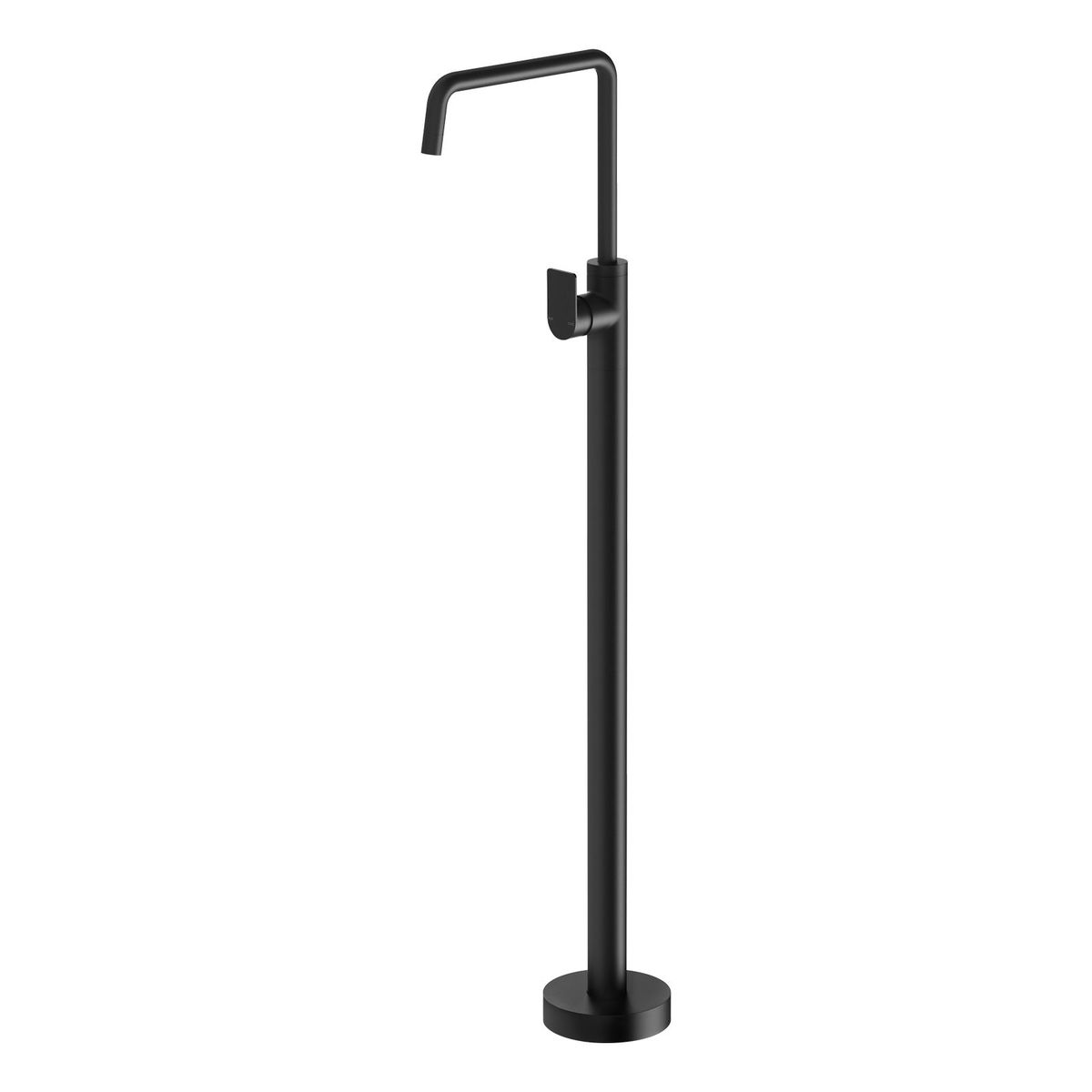 Mekko Floor Mounted Bath Mixer - Matte Black