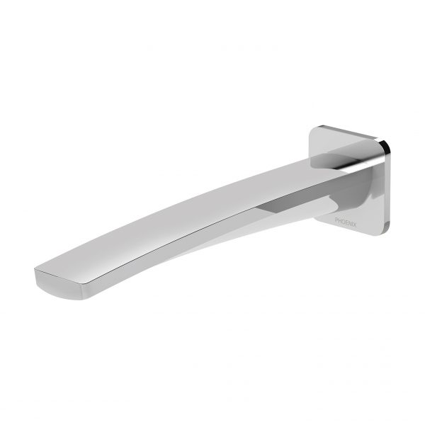 Mekko Wall Basin Outlet 200mm - Chrome, Lead Free