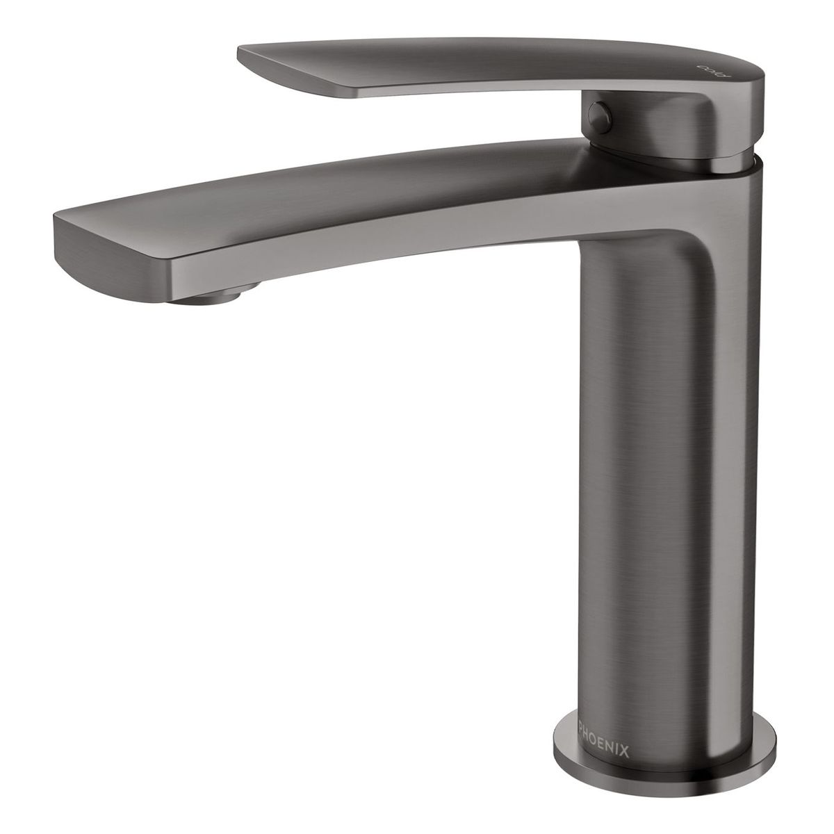 Mekko Basin Mixer - Brushed Carbon, Lead Free