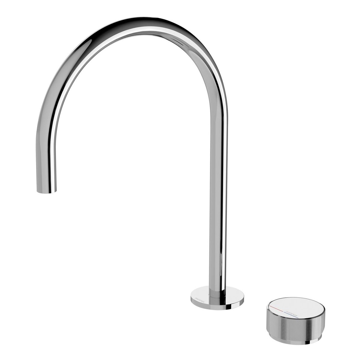 Axia Hob Sink Mixer Set 220mm Gooseneck - Chrome