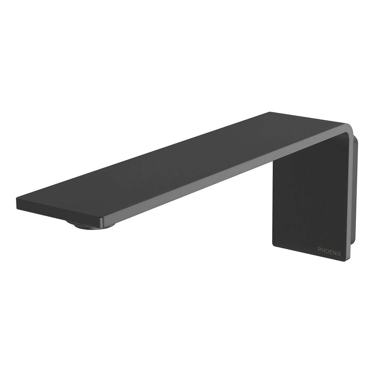 Axia Wall Basin / Bath Outlet 200mm - Matte Black