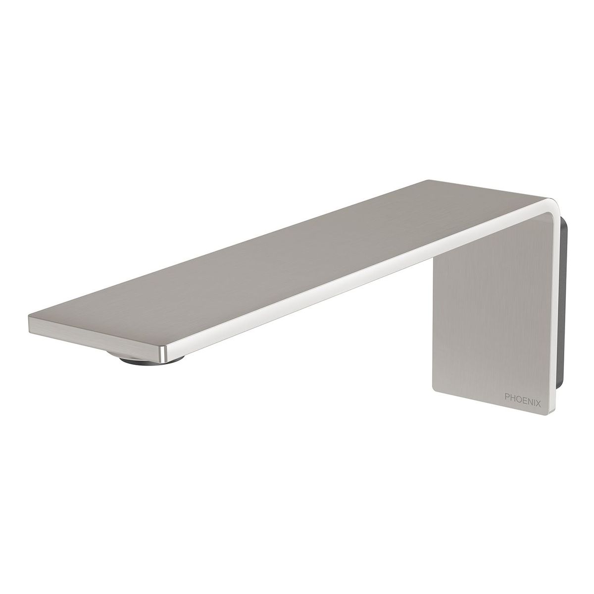 Axia Wall Basin / Bath Outlet 200mm - Brushed Nickel