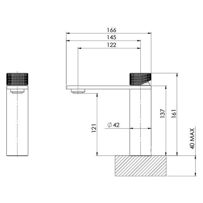 Axia Basin Mixer - Brushed Nickel