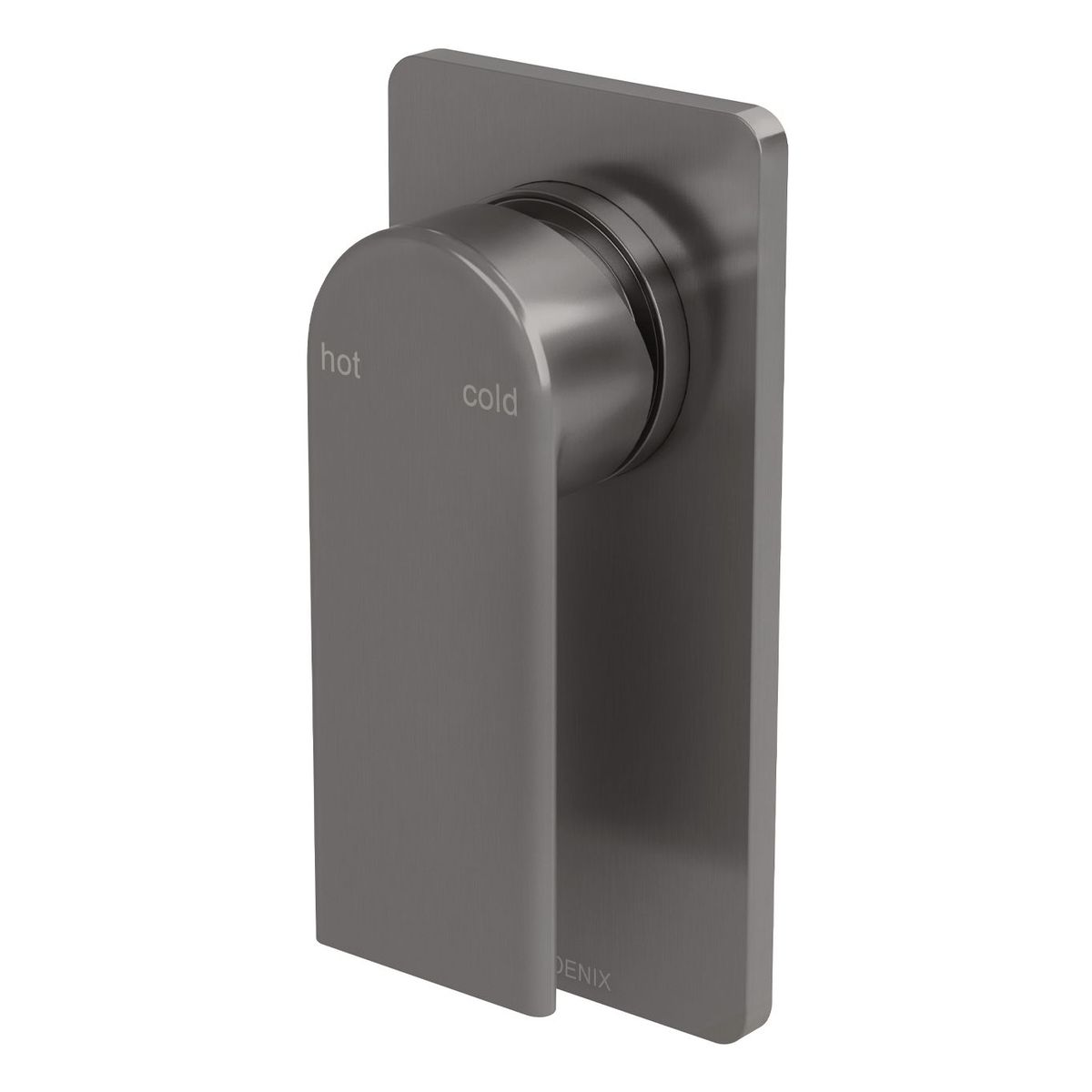 Teel SwitchMix Shower / Wall Mixer Fit-Off Kit - Brushed Carbon, Lead Free
