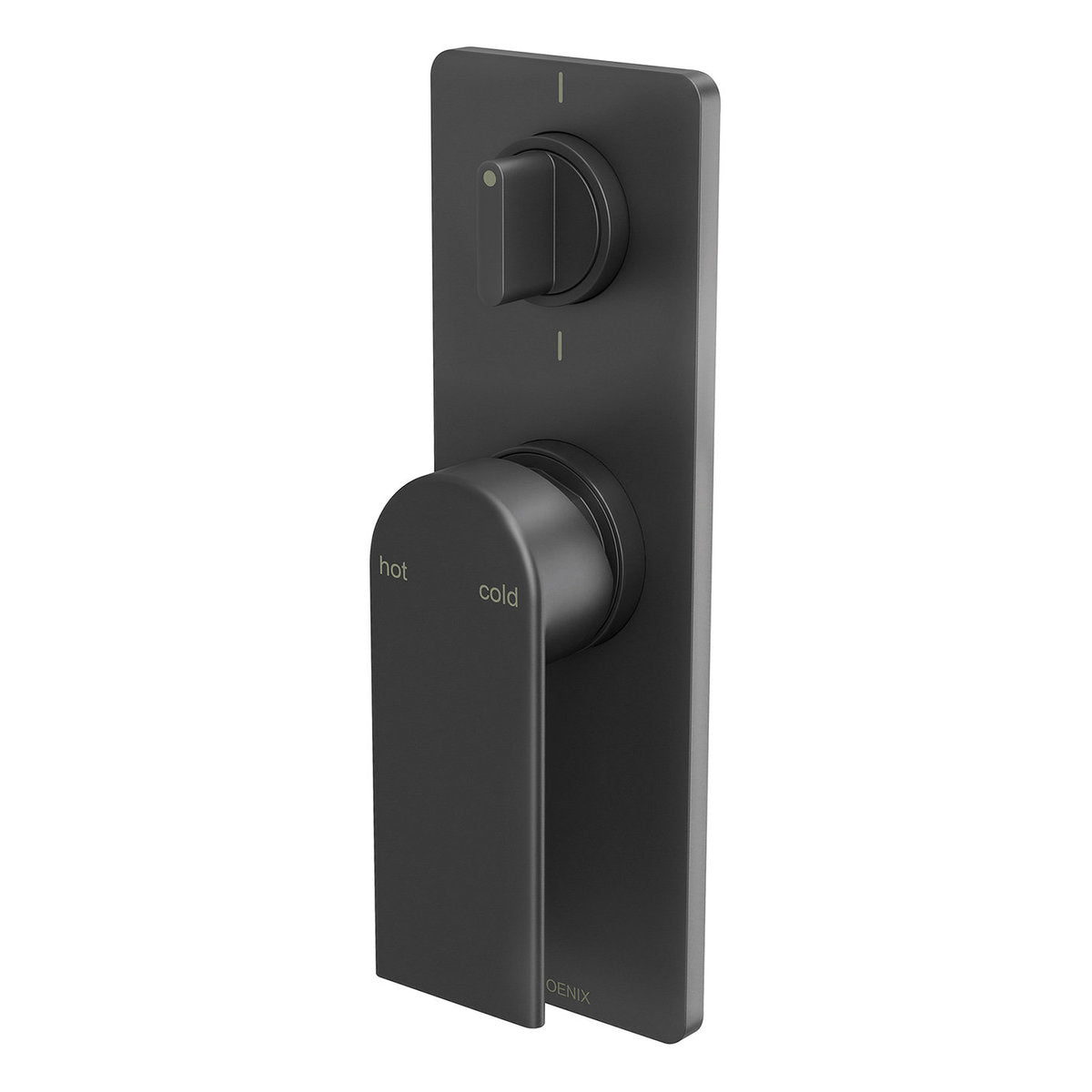 Phoenix Teel SwitchMix Shower/Bath Diverter Mixer (Complete Kit), Matte Black