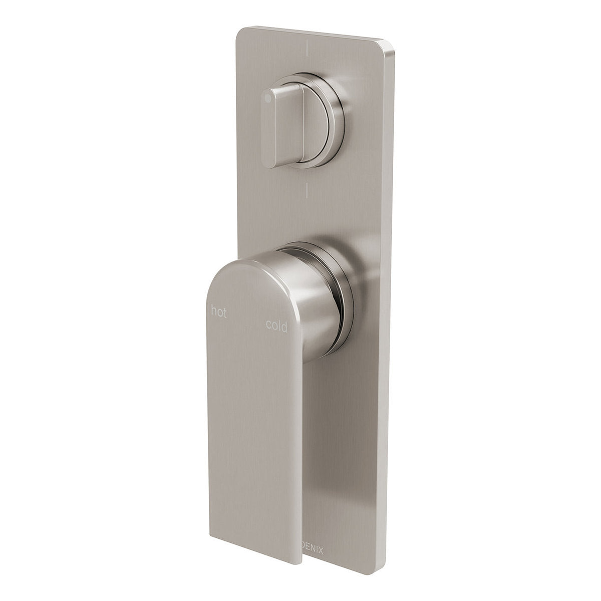 Phoenix Teel SwitchMix Shower/Bath Diverter Mixer (Complete Kit), Brushed Nickel