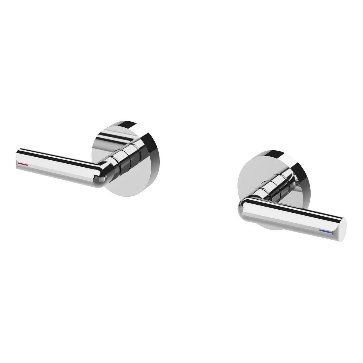 Vivid Slimline Plus Lever Wall Top Assemblies, Lead Free - Chrome